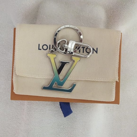 Like New! Louis Vuitton Spotlight Bag Charm/Key Chain w/ Box & Dust Cover - Picture 3 of 3